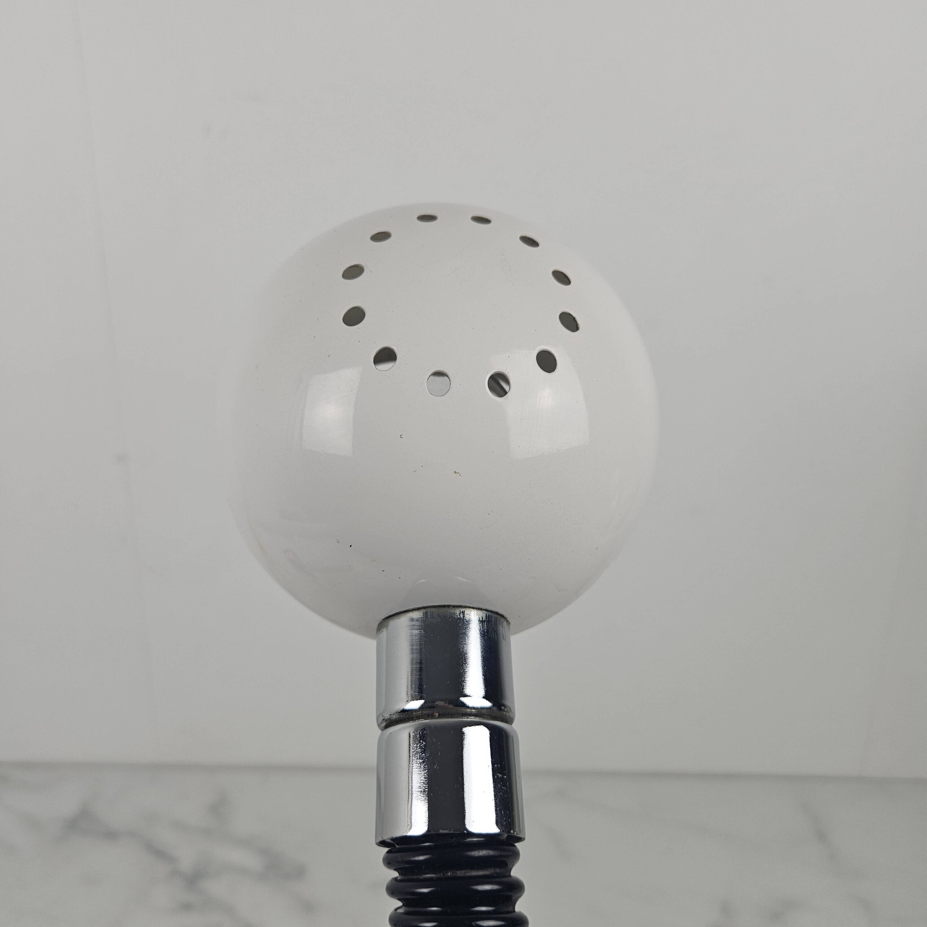 Space Age "Eyeball" Desk Lamp with Flexible Gooseneck, 1970's