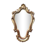 Baroque mirror in gilded wood