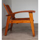 Vintage wooden armchair 1950