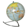 World map, terrestrial globe, Girard & Barrère edition, 1960s-70s