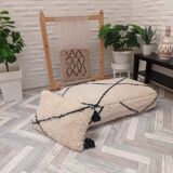 Handmade Berber armchair in wool