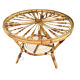 1950s rattan table from France