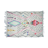 Colorful Berber carpet 258x146cm