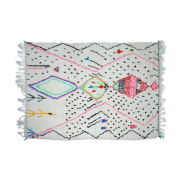 Tapis berbère coloré 258x146cm