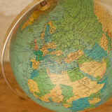 Vintage tripod globe