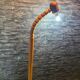 Swedish pine floor lamp by Solbackens Svarveri AB, 1970