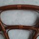 Bamboo and rattan bedhead