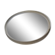 Round mirror frame white wood pop vintage 70