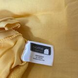 Mustard velvet cushion cover 40x40 cm