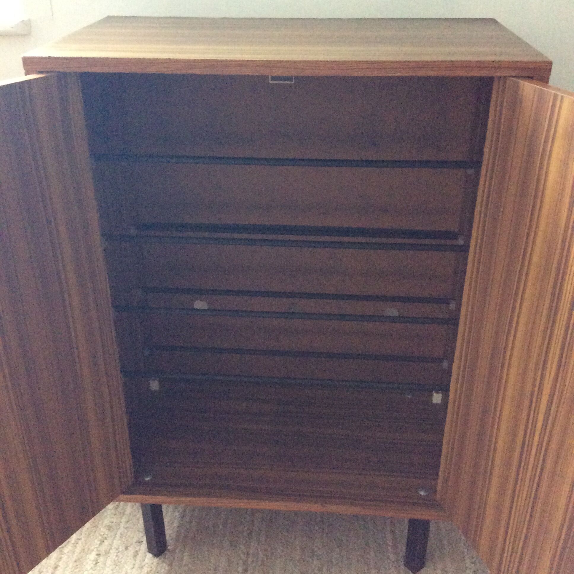 Shoe cabinet from the 60s and 70s