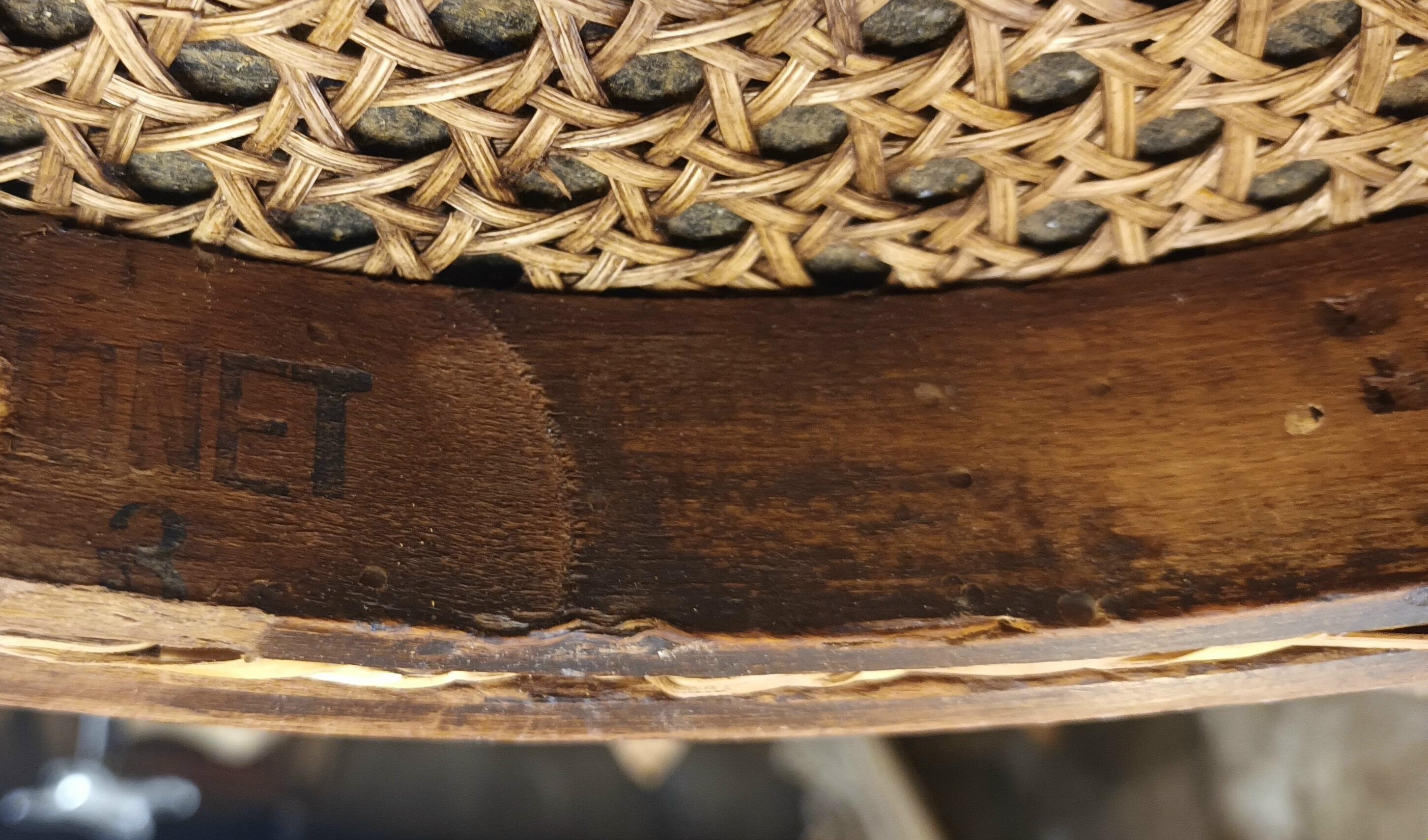 Piano stool, thonet 1900