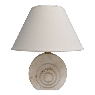 Travertine lamp Fratelli Manelli 60s/70s