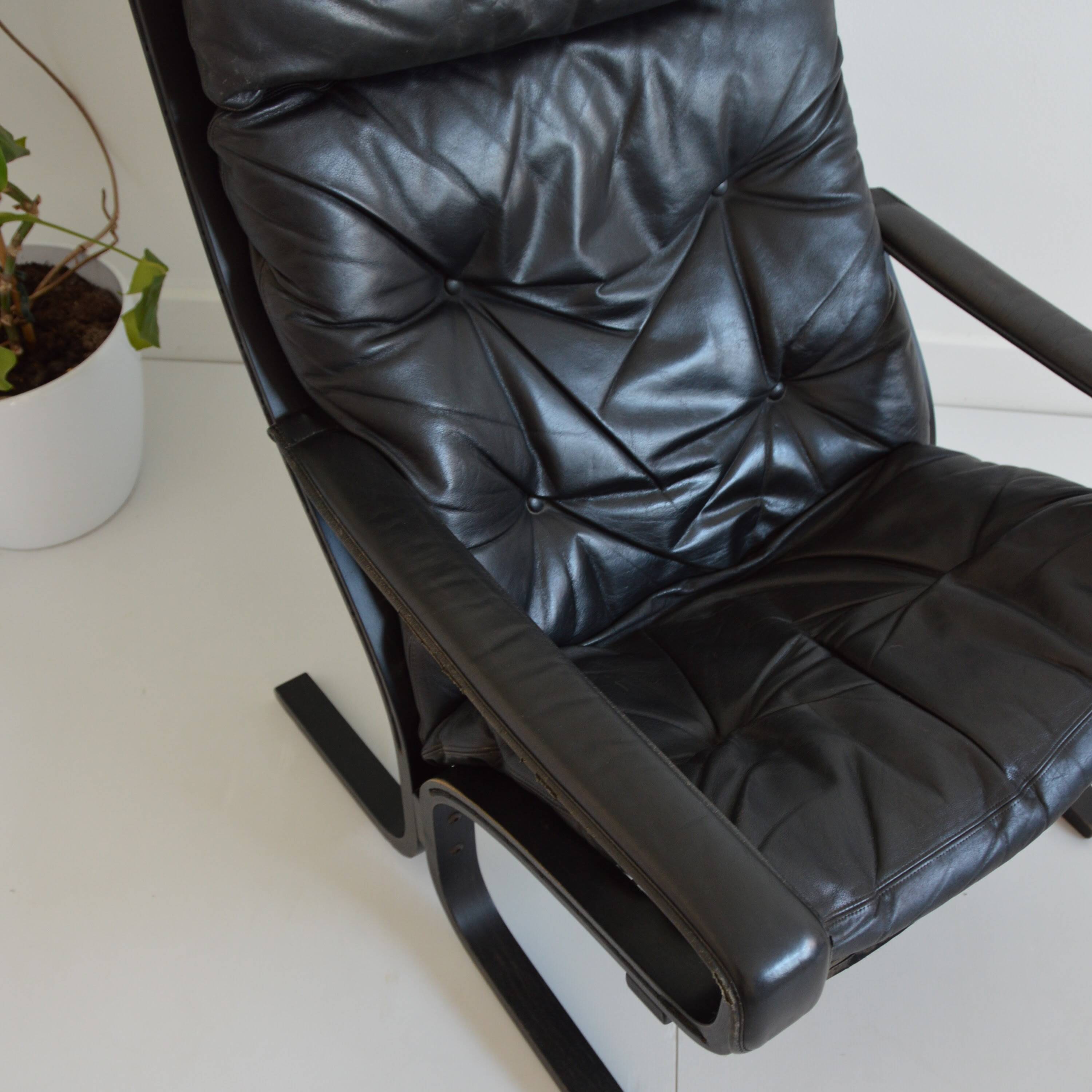 Siesta armchair by Ingmar Relling for Westnofa Norwegian design 1960s ( 1