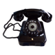 Vintage Bakelite Phone with Dial Siemens W48
