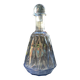 Blue glass carafe