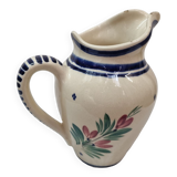 Pichet à eau faïence Henriot Quimper 1960