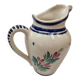 Henriot Quimper earthenware water pitcher 1960