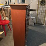 Oak-stained beech mailboxes
