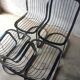 Set de 4 chaises vintage Cidue Italie années 70