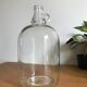 Bottle in transparent glass one gallon (3.8litres)