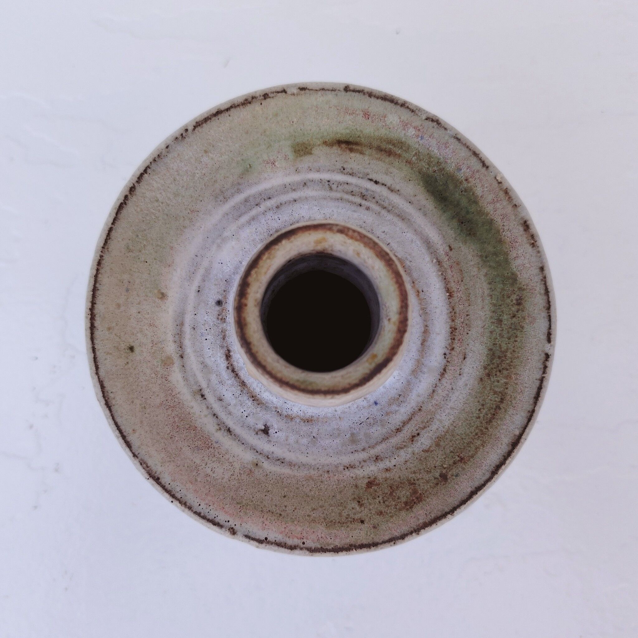 Ceramic candlestick, Albert Thiry, vintage
