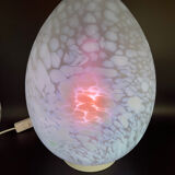 Egg lamp in opaline glassware Vianne