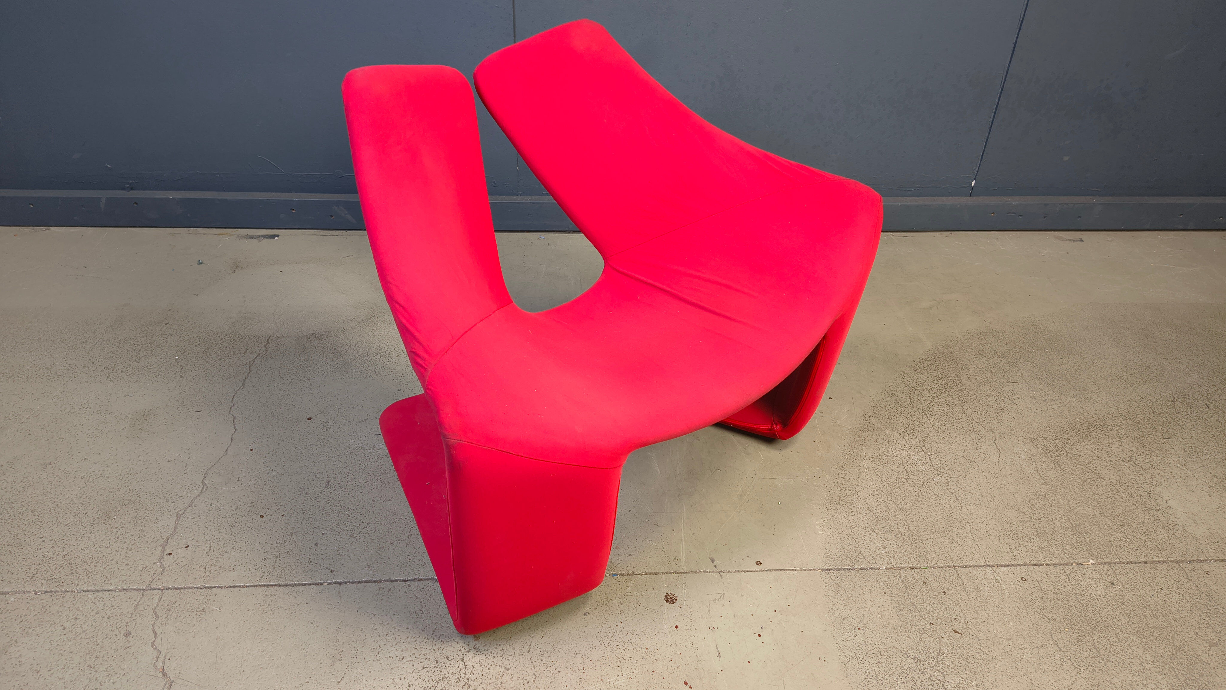 Zen lounge chair by Kwok Hoi Chan for Steiner Paris, 1980s