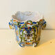 Earthenware cache pot from ROUEN, 19th century.