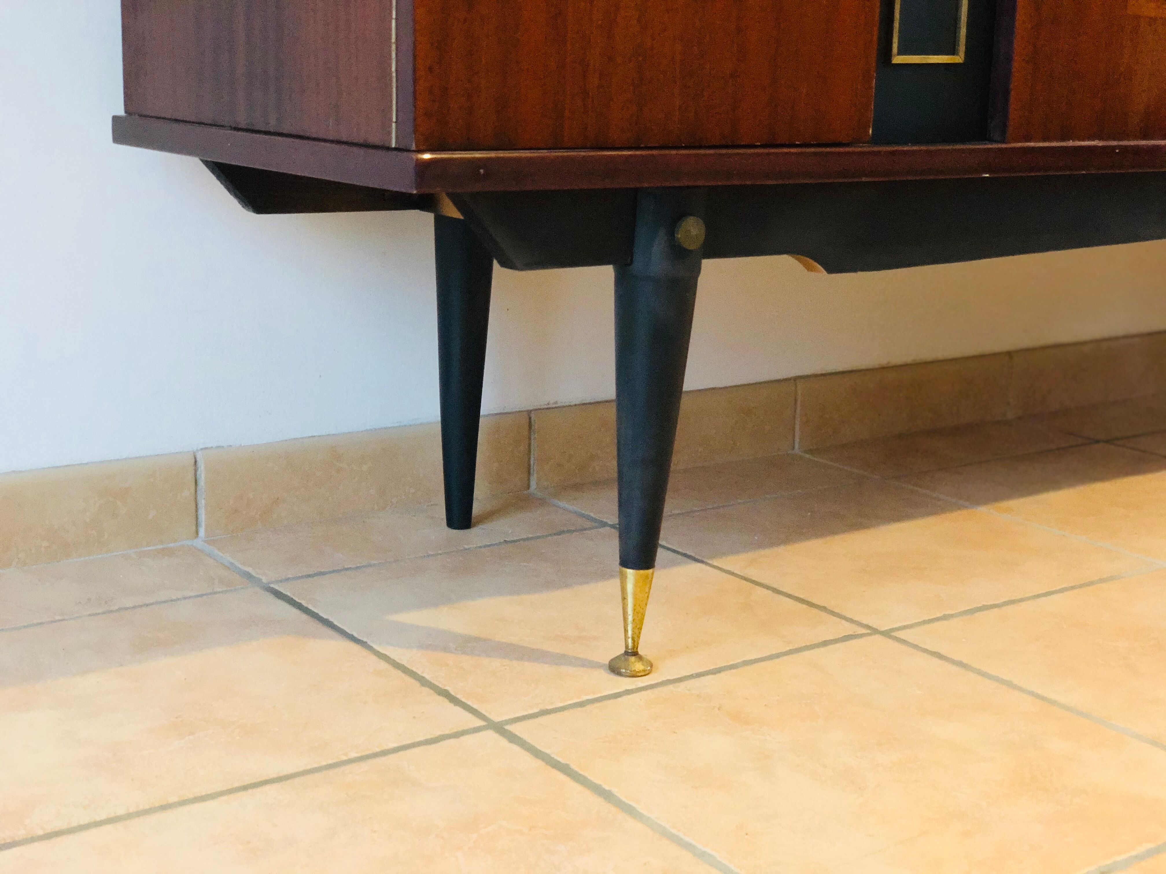 Vintage mahogany line by Unifa 1965