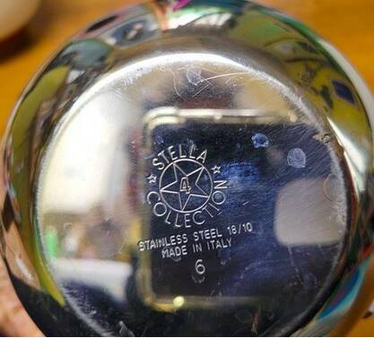 Stella stainless steel coffee maker