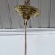 Hammered brass light fixture 40cm