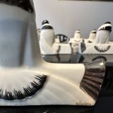 Knife holders (set of 10), Pierrot & Colombine