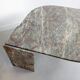 Italian Marble Eye Shaped Coffee Table 1970s