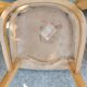 4 bistro chairs, light colour