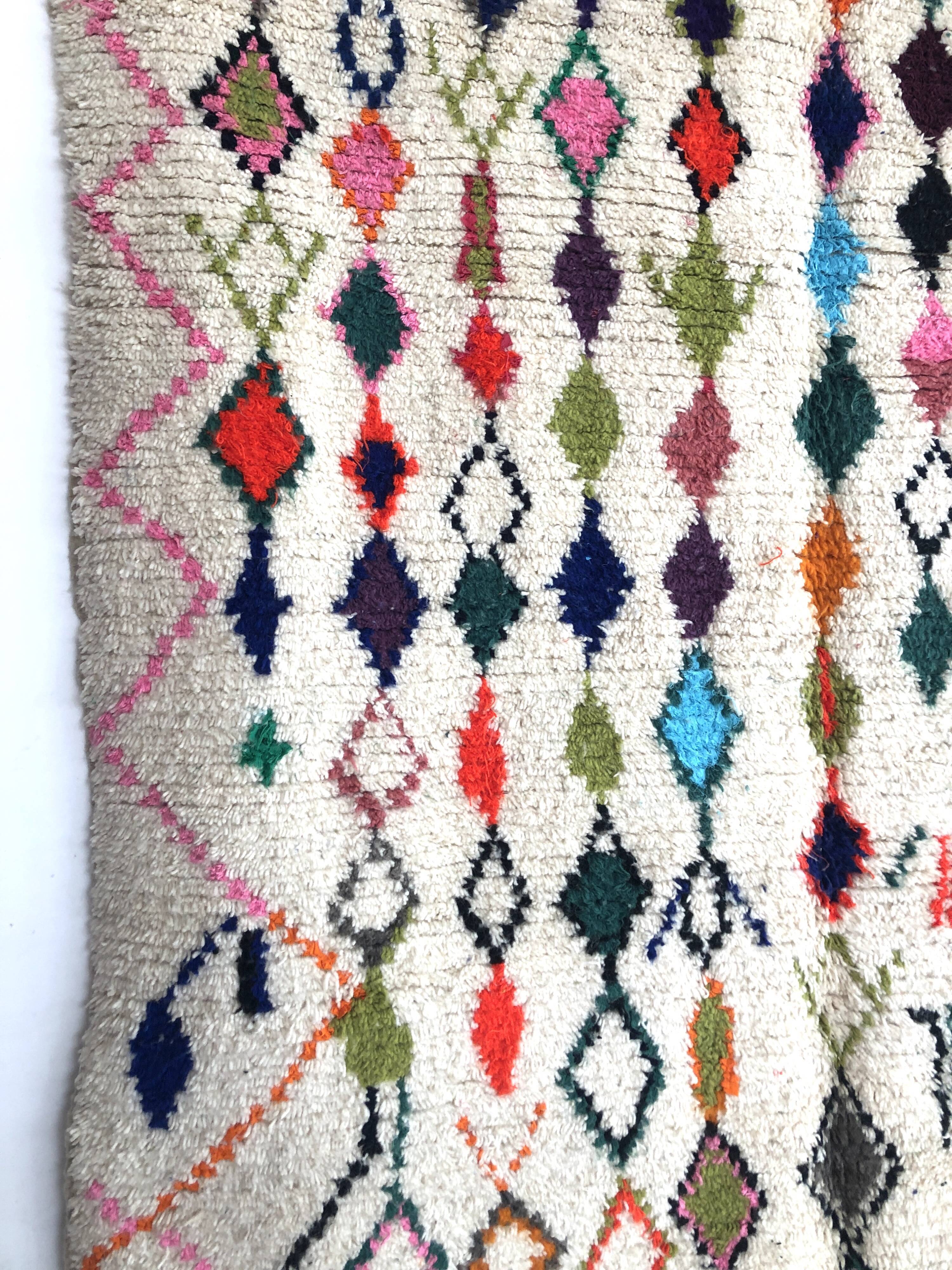 Moroccan berber carpet azilal 286x203cm