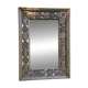 Large carved wooden mirror