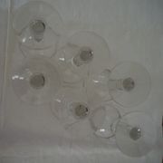 6 old balloon glasses – Bistrot style – XXth century