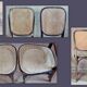 Pair of Viennese bistro chairs in curved wood early twentieth century
