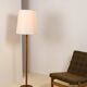 Rosewood floor lamp, Danish design, 1960s