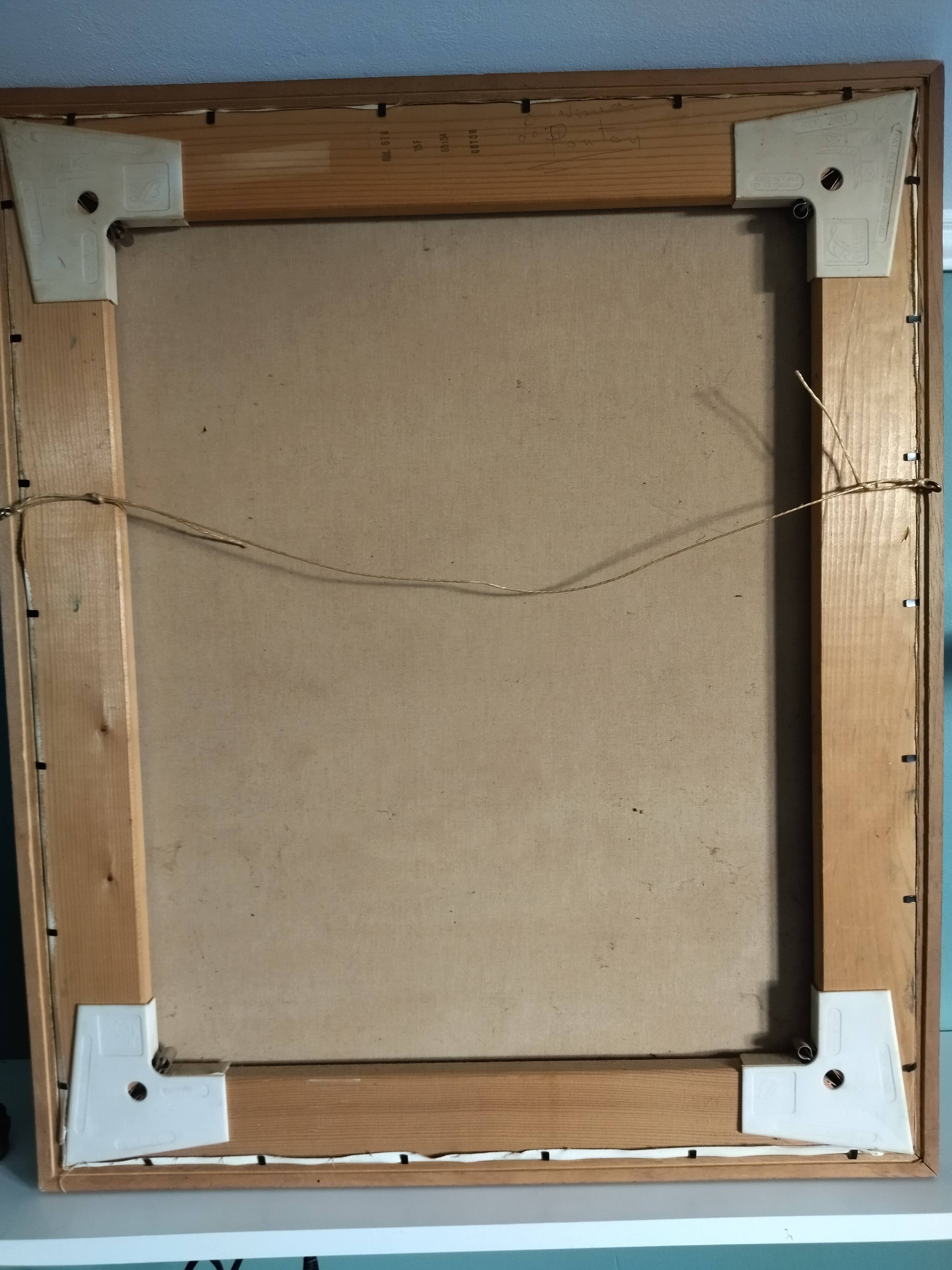 Painting the oil on canvas signed