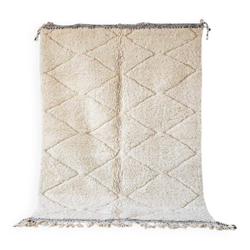 Tapis en laine pure fait main artisanale traditionnelle taille 2,5/3,5 m