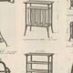 Rare music table thonet wien circa 1900 – wooden sheet music holder