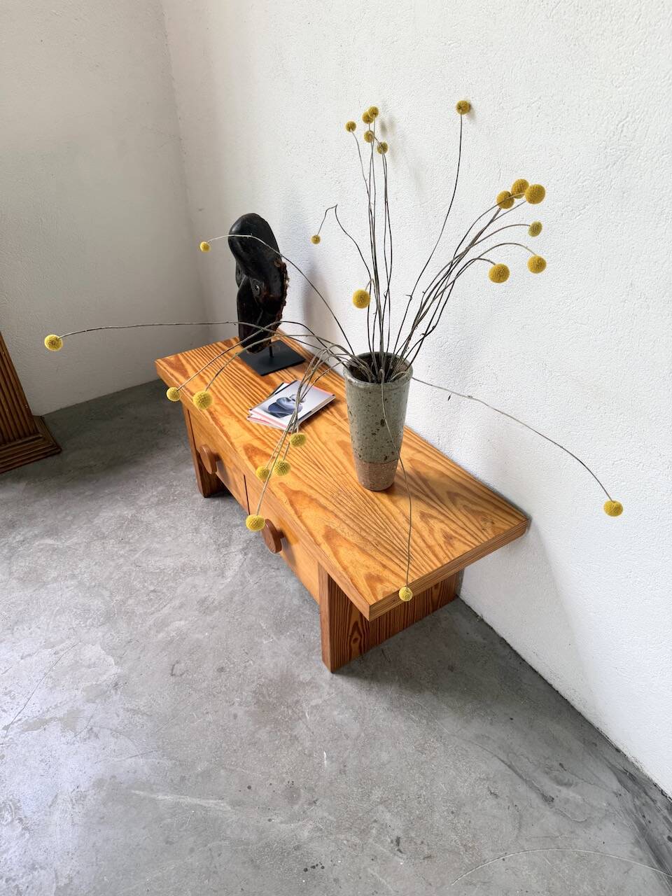 Perriand style low occasional furniture