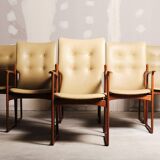 Un ensemble de six fauteuils des années 1960/1970 pour Vamdrup Stolefabrik