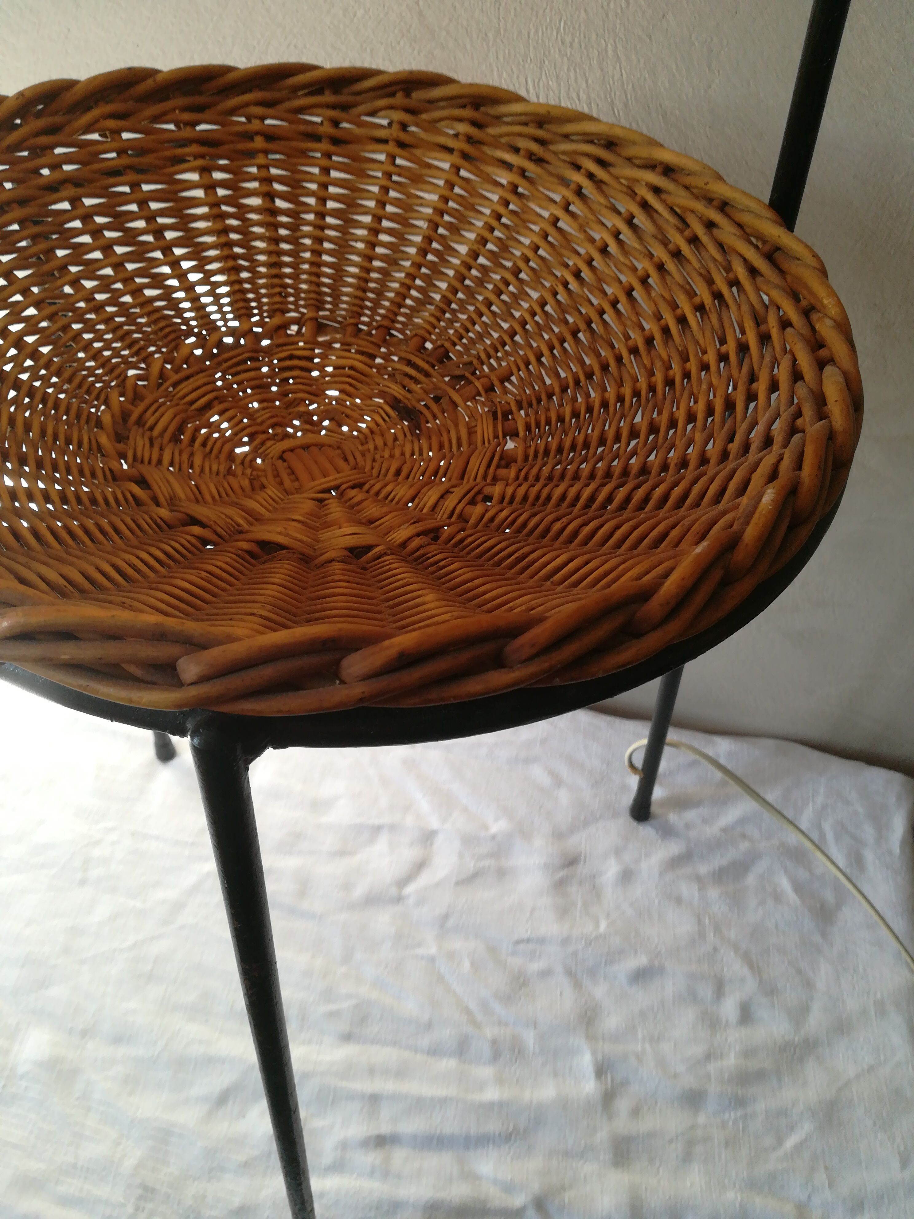 1950s tube floor lamp