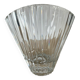 Vintage crystal fan vase