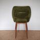 Furry barrel chair
