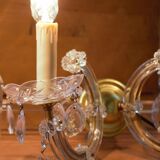 Old set of 2 Marie Thérése lamps with tassels