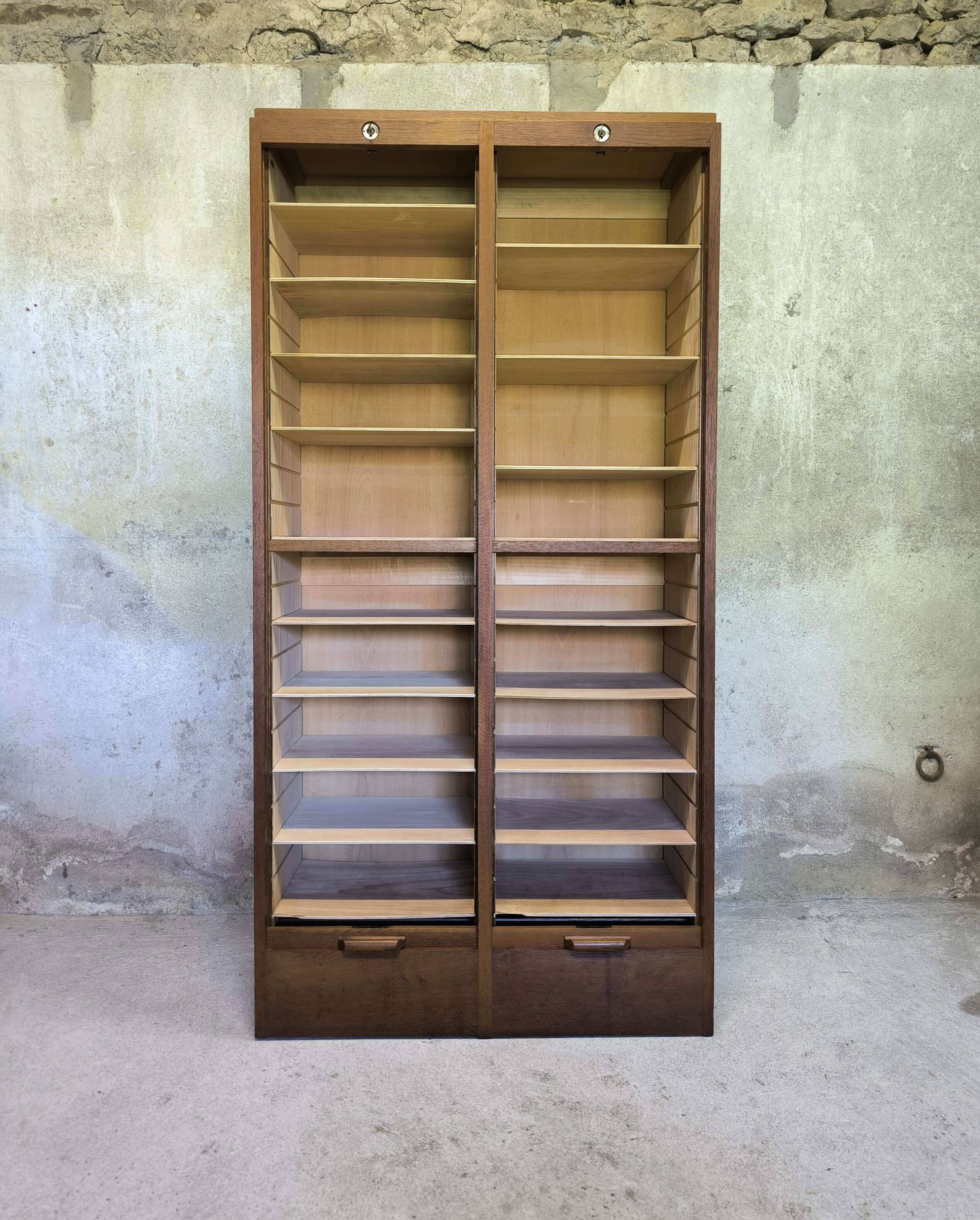 Vintage double curtain grand binder