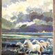 Tableau - Chevaux de Camargue aux Saintes Maries de la Mer